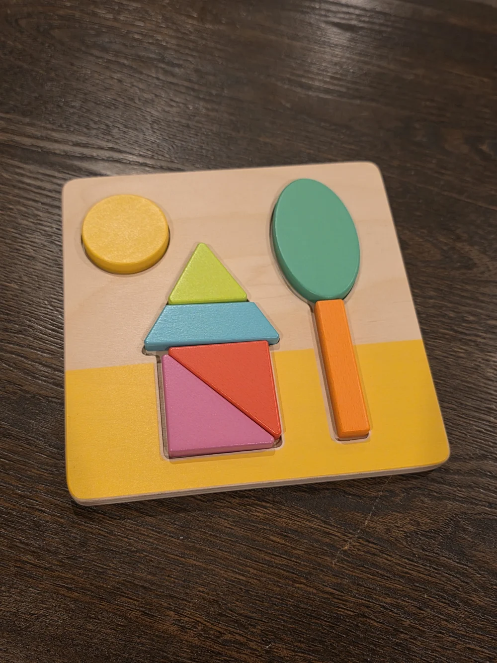 Lovevery Double-Sided Sunny Day Puzzle from The Helper Play Kit (Months 25–27)